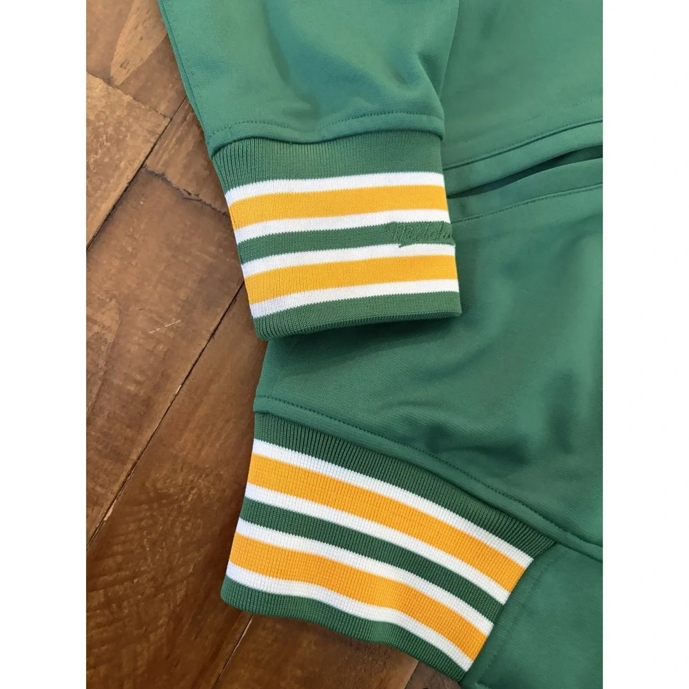 Mitchell&Ness Oakland Athletics A Full Zip Jacket Men Large 44-Cooperstown Co - Picture 6 of 9